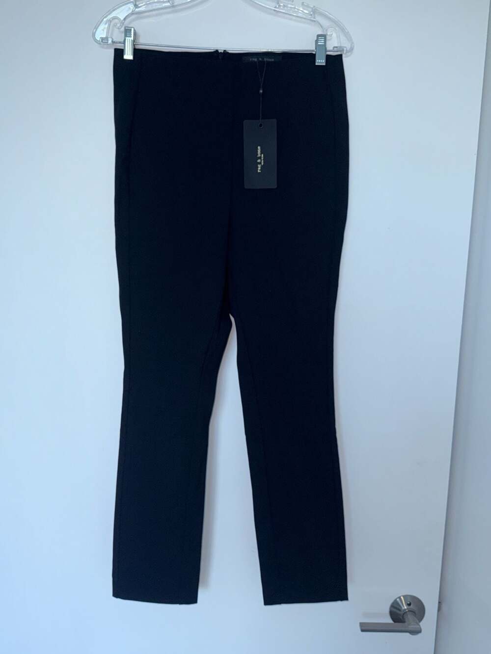 rag & bone Simone Slim Ankle Pant in Black